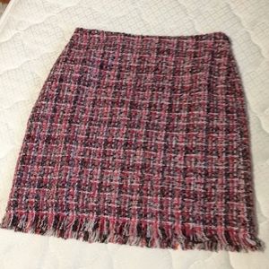 Multi-Colored Pencil Skirt